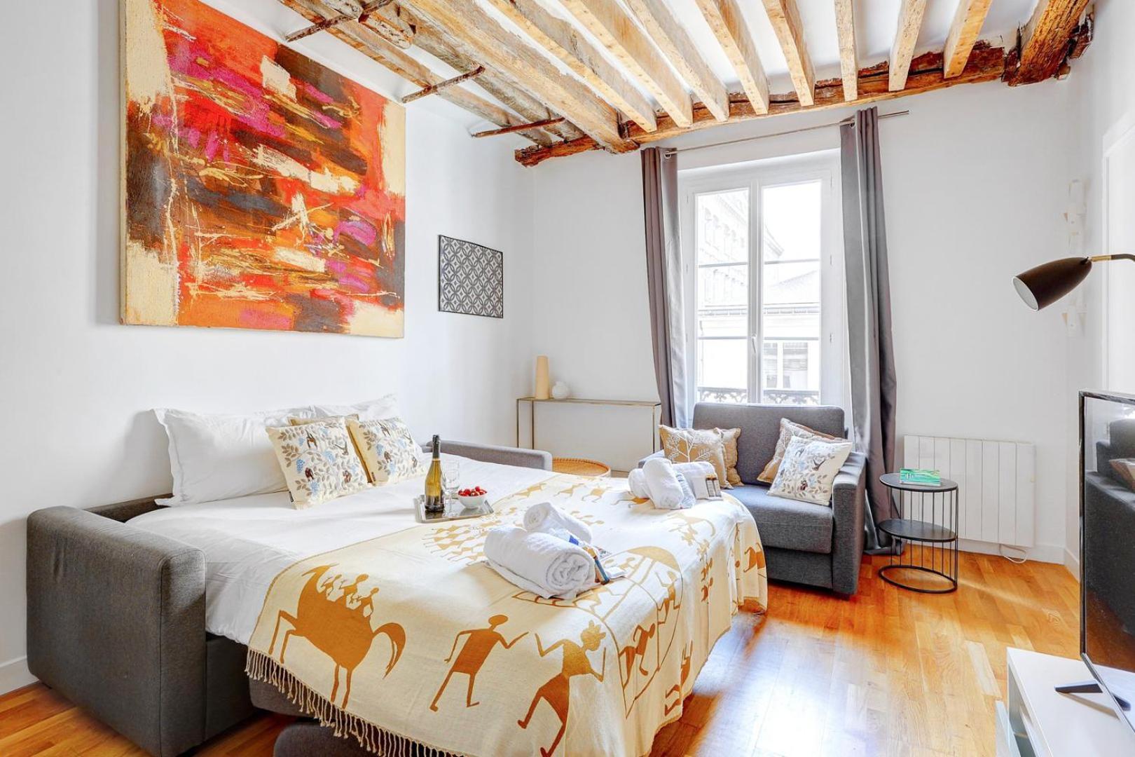 Bluestay 283 - Superbe Appartement Dans Le Marais Париж Екстериор снимка