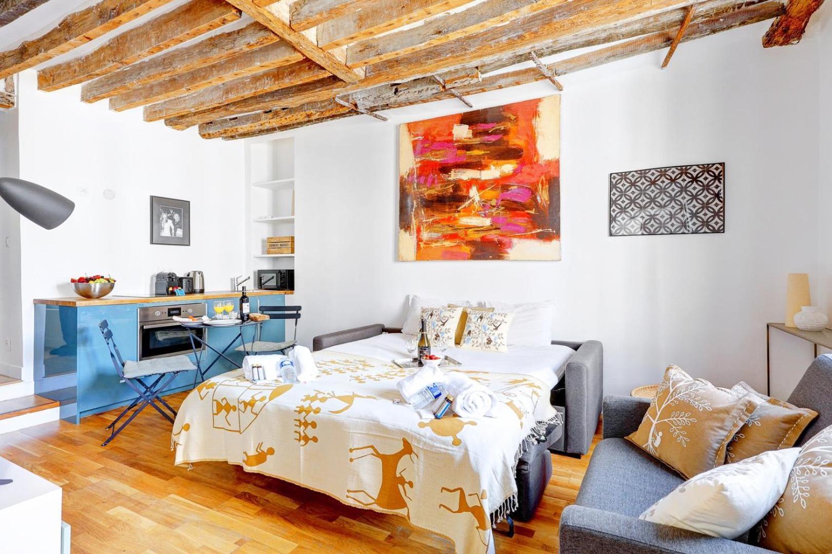 Bluestay 283 - Superbe Appartement Dans Le Marais Париж Екстериор снимка